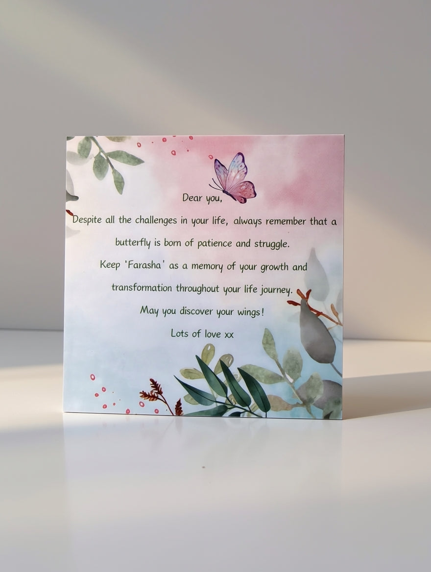 card that comes with gifting 