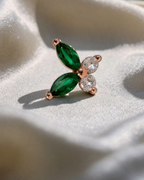 Petite Butterfly Earrings | Rose Gold