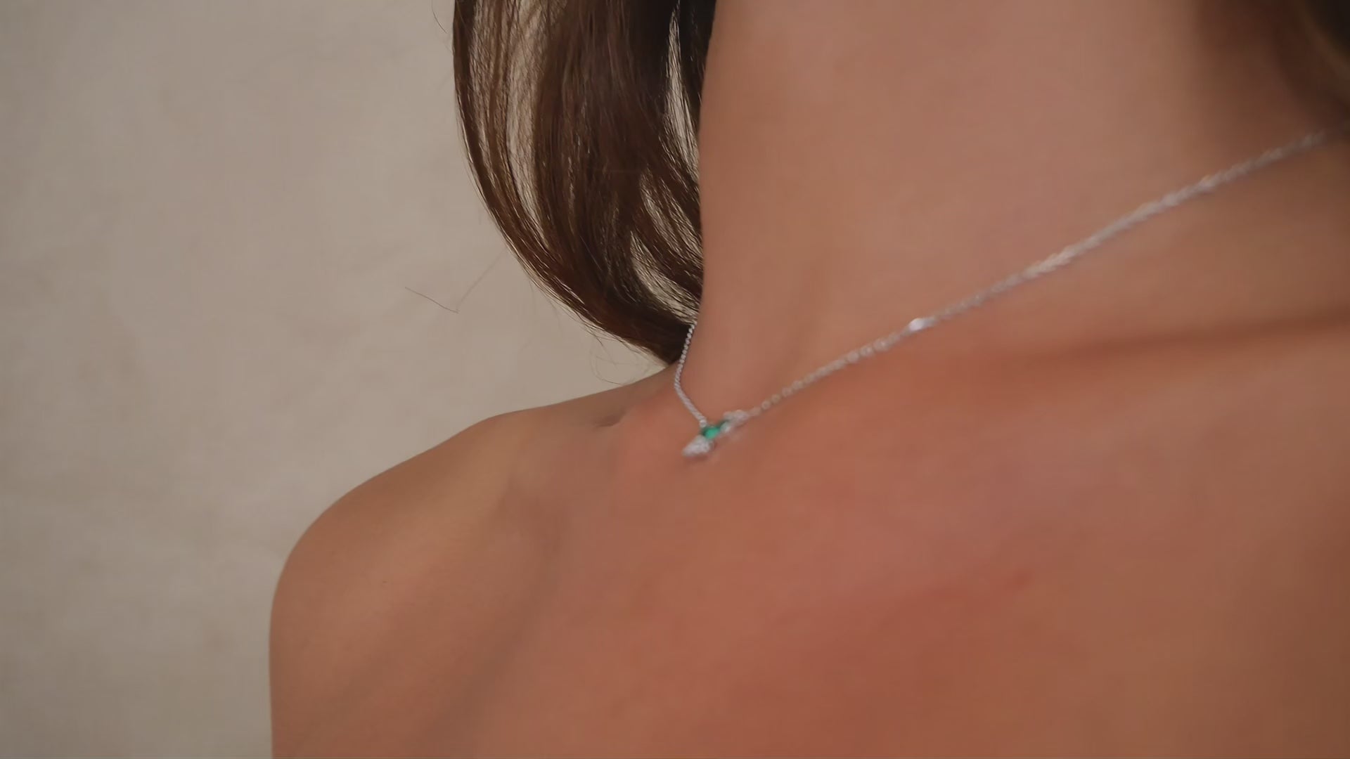 Petite Butterfly Necklace | Silver