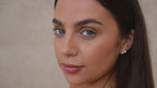 Shimmering Butterfly Earrings | Rose Gold