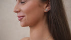 Minimalist Butterfly Earrings | Silver